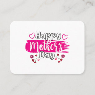 Happy Mother's Day 2025 Tshirt for Women Mama Gran Visitenkarte