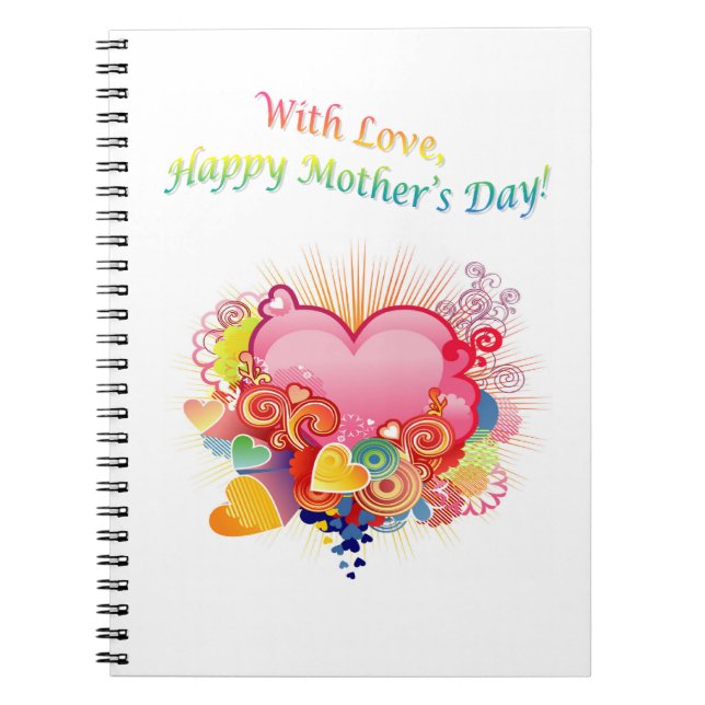 Happy Mother's Day #3 - Journal Notizblock (Vorderseite)