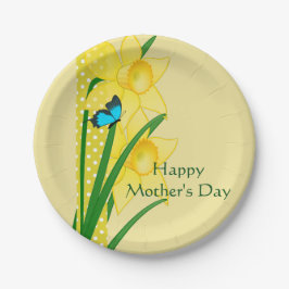 Happy Mother's Day 7 Inch Paper Plate Pappteller