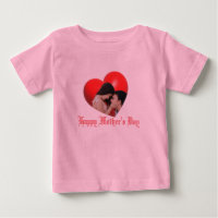 Happy Mother's Day Baby Fine Jersey T - Shirt