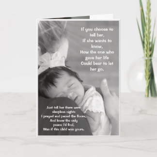 Happy Mother's Day Card - Adoptive oder Birth Mama Karte