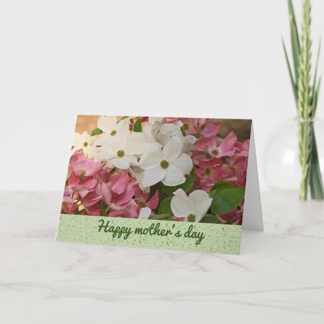 HAPPY MOTHER'S DAY CARD DANKESKARTE (Vorderseite)