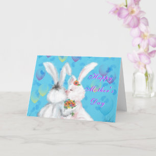 Happy Mother's Day Card Family Sonnige Liebe Karte