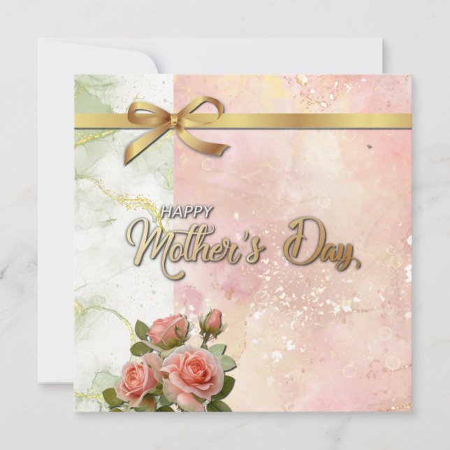 Happy Mother's day Card Feiertagskarte (Vorderseite)