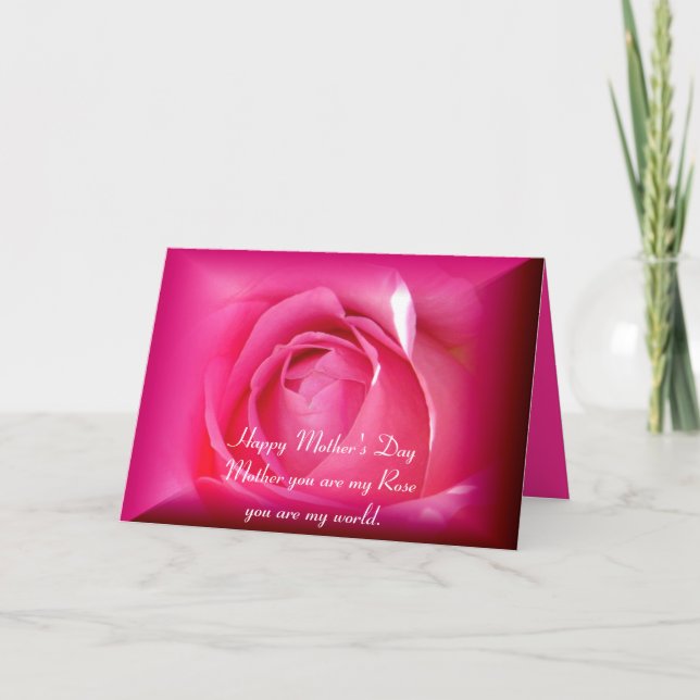 Happy Mother's Day_Card Karte (Vorderseite)