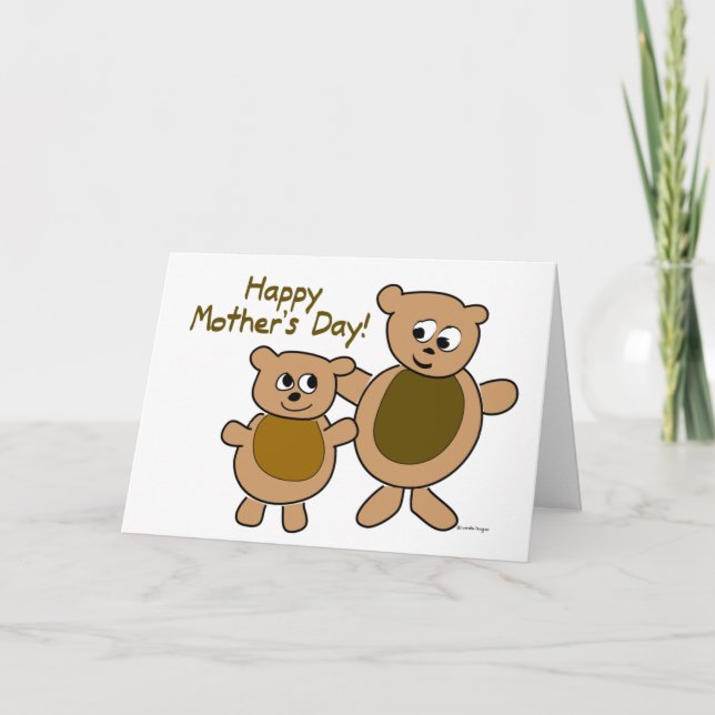 Happy Mother's Day Card Karte (Vorderseite)