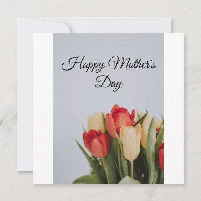 Happy Mother's Day Card Karte (Vorderseite)