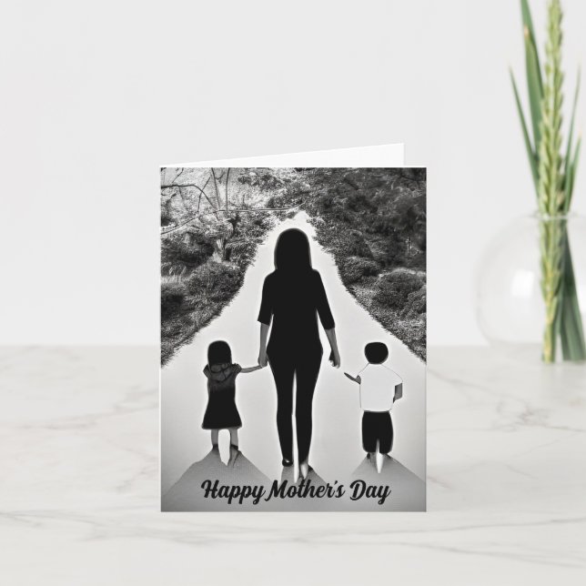 Happy Mother's Day Card Karte (Vorderseite)