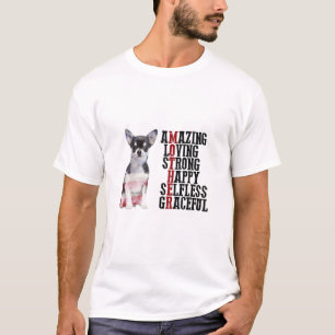 Happy Mother's Day Chihuahua Hund Mama Hund Mutter T-Shirt