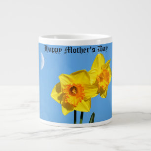 Happy Mother's Day Daffodils Gold Medal Blume Jumbo-Tasse
