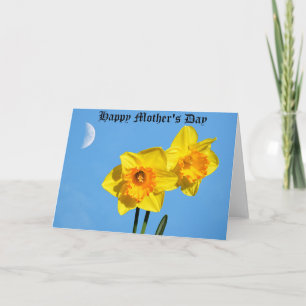 Happy Mother's Day Daffodils Gold Medal Blume Karte