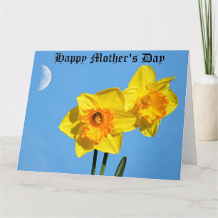 Happy Mother's Day Daffodils Gold Medal Blume Karte