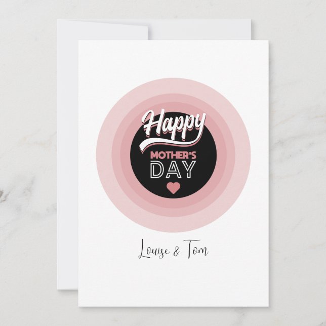 Happy Mother's Day Einladung (Vorderseite)