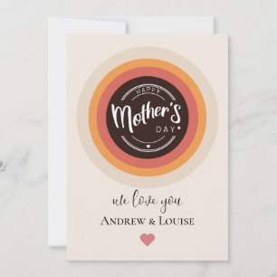 Happy Mother's Day Feiertagskarte