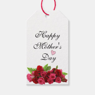 Happy Mother's Day Gift Tags Geschenkanhänger