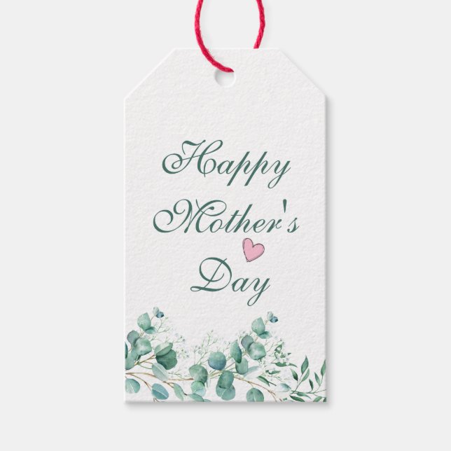 Happy Mother's Day Gift Tags Geschenkanhänger (Vorderseite)
