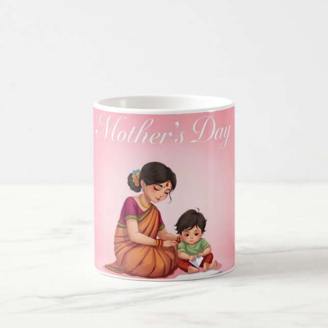 Happy Mother's Day Gift Tasse (Mittel)
