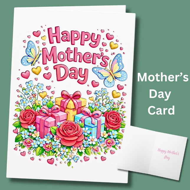 Happy Mother's Day Greeting Card Karte (Von Creator hochgeladen)