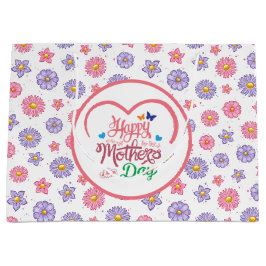 Happy Mothers Day  Große Geschenktüte