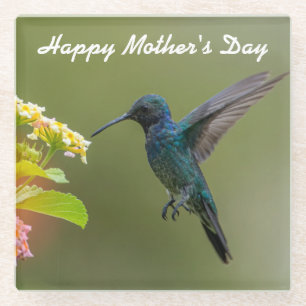 Happy Mother's Day Hummingbird Untersetzer
