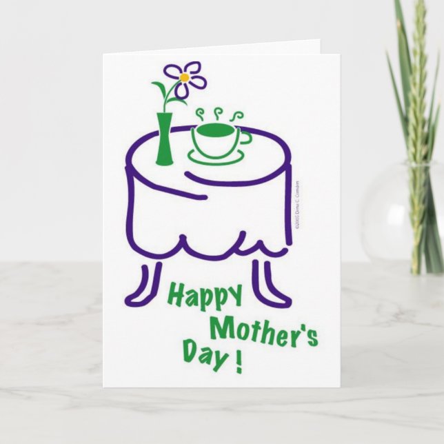 Happy Mother's Day! Karte (Vorderseite)