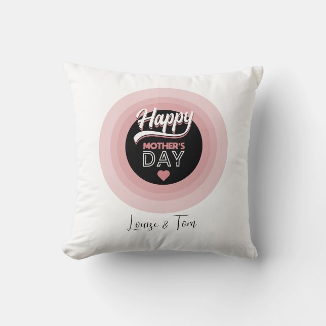 Happy Mother's Day Kissen (Vorderseite)