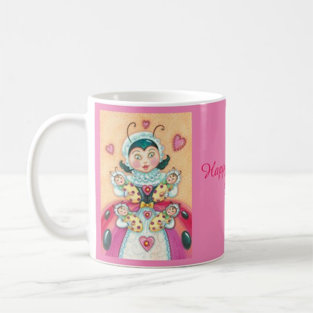 Happy Mother's Day LADYBUG BABIES TASSE (Links)