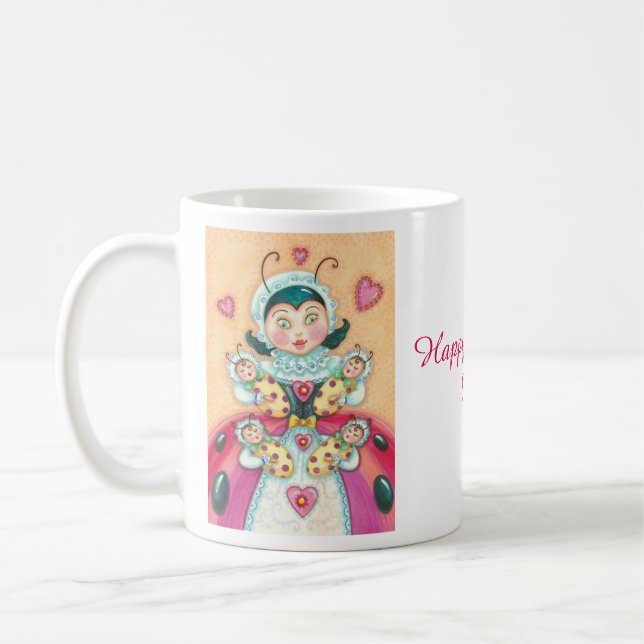 Happy Mother's Day LADYBUG BABIES TASSE (Links)