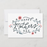 happy-mothers-day-lettering dankeskarte<br><div class="desc">Wonderful design which is perfect as a gift for dear mum. Whether it's a birthday or Mother's Day,  give your mother something nice.</div>