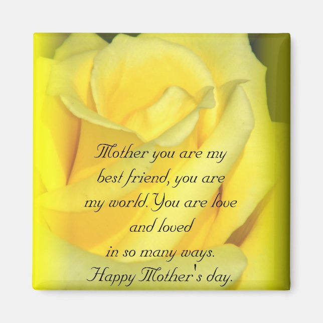 Happy Mother's Day_Magnet Magnet (Vorne)