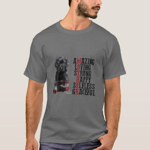Happy Mother's Day Mops Hunde Mama Hund Muttergesc T-Shirt
