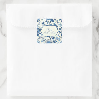 Happy Mother's Day Quadratischer Aufkleber