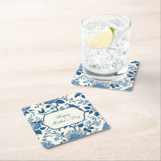 Happy Mother's Day Rechteckiger Pappuntersetzer