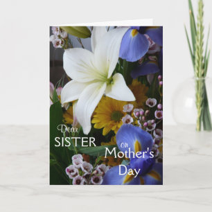 Happy Mother's Day-Sister-Hübsch Floral Karte