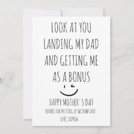 Happy Mother's Day Step Mama Dankeskarte