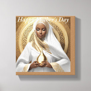 Happy Mother's Day Stretched Canvas Print Leinwanddruck