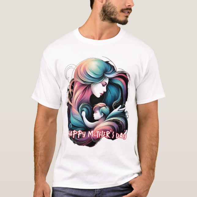 Happy Mother's Day T-Shirt (Vorderseite)