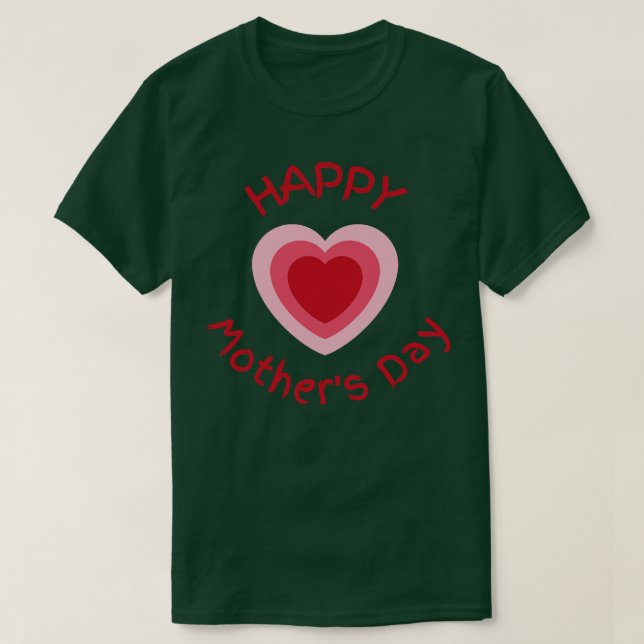 Happy Mothers Day TShirt TShirt (Design vorne)