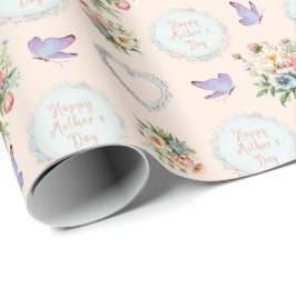Happy Mother's Day Vanilla Geschenkpapier