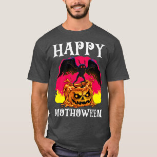 Happy Mothoween Mothman Folklore Creepy T-Shirt