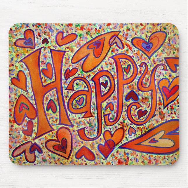 Happy Mousepad (Vorne)