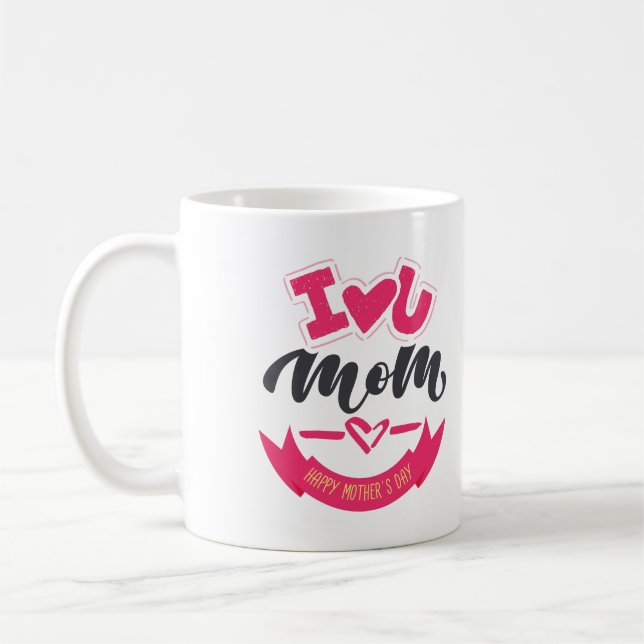 Happy Mthers Day Best Mother Ever Kaffeetasse (Links)