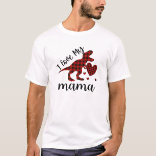 Happy Mthers Day Funny Trex Valentinstag Boys G T-Shirt