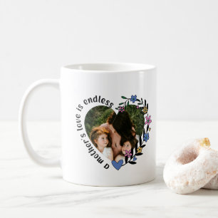 Happy Mthers Day Mama Custom Heart Foto Kaffeetasse