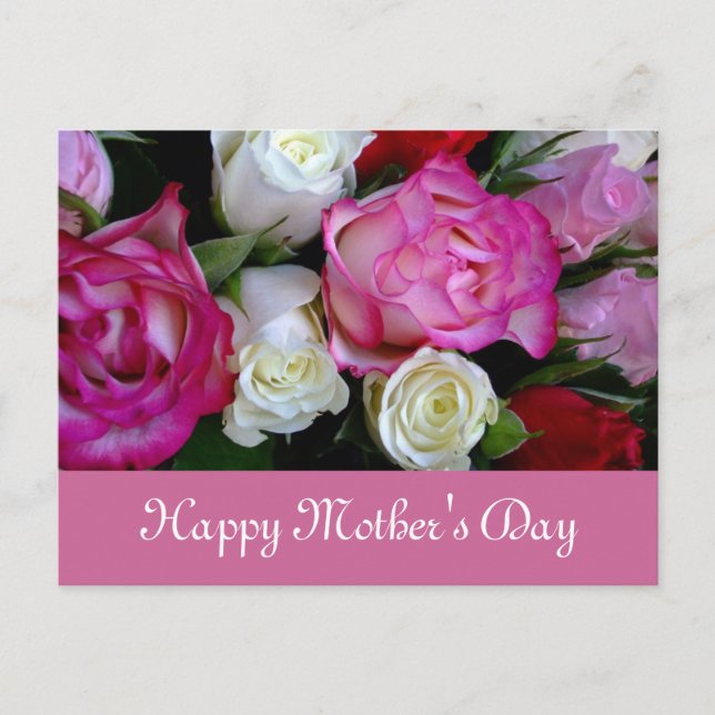 Happy Mthers Day Postcard Postkarte (Vorderseite)