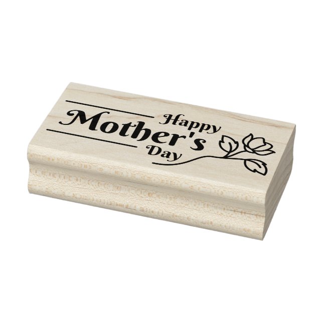 Happy Mthers Day Rubber Briefmarke Gummistempel (Stempel)