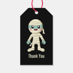 Happy Mummy Niedlich Halloween Monster Zeichne Geschenkanhänger