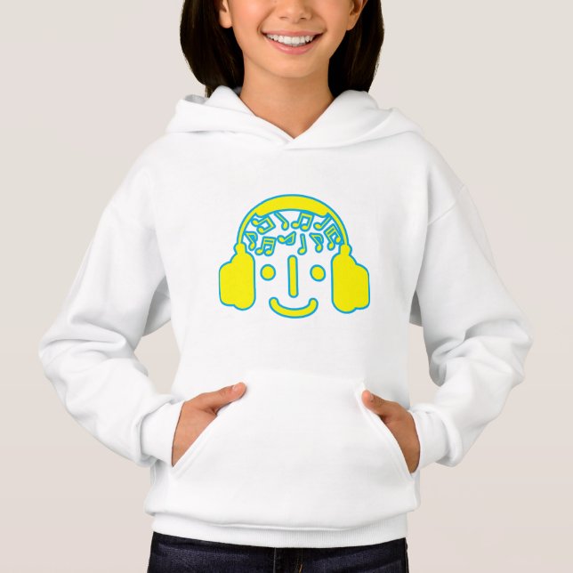 Happy_Music Hoodie (Vorderseite)