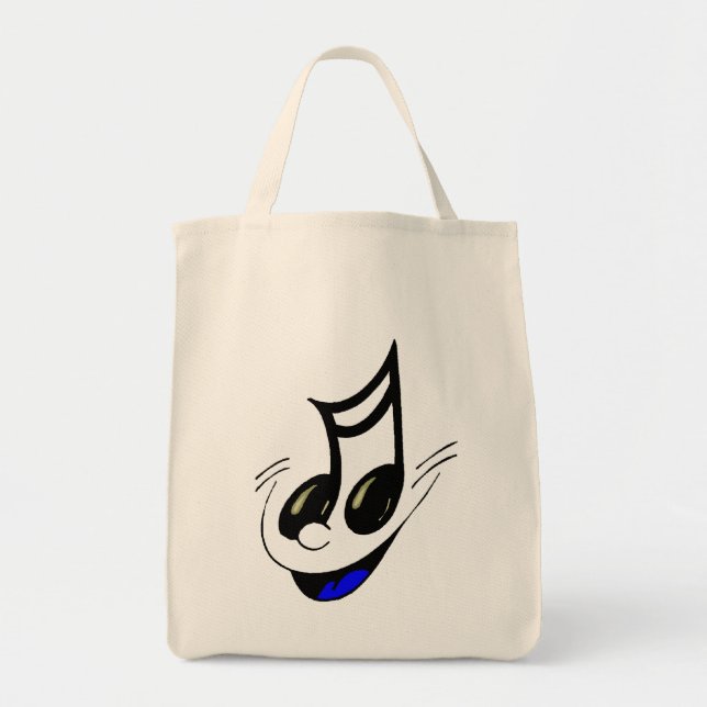 Happy Music Key Bag Tragetasche (Vorne)