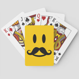 Happy Mustache benutzerdefinierte Spielkarten